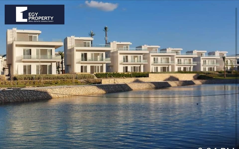 Villa For Sale In Mazarine El Alamain Fully Furnished Lagoon view - Ansicht 2