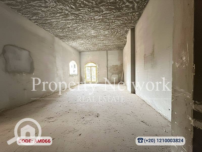 Semi Finished Duplex for Sale in West Golf – New Cairo Prime location Ready to move - Widok 3