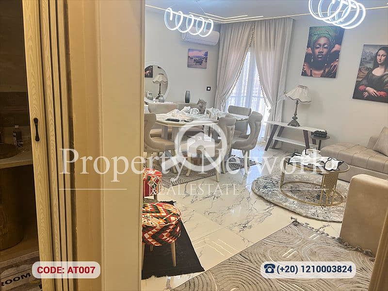 Fully Furnished Apartment for Rent in Mountain View iCity – New Cairo Prime locaton - Widok 4