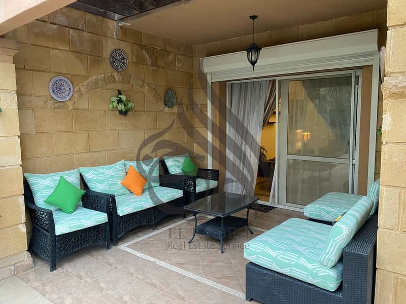 Twin house for sale in Bellagio new cairo prime location under market price fully finished WITH SWIMMING POOL - Widok 4