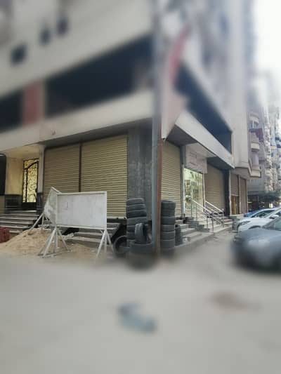 محلات تجارية  للايجار في المنصورة، الدقهلية - محل تجاري ب تقسيم خطاب علي الرئيسي- خطوات من تقاطع ساميه سامية الجمل