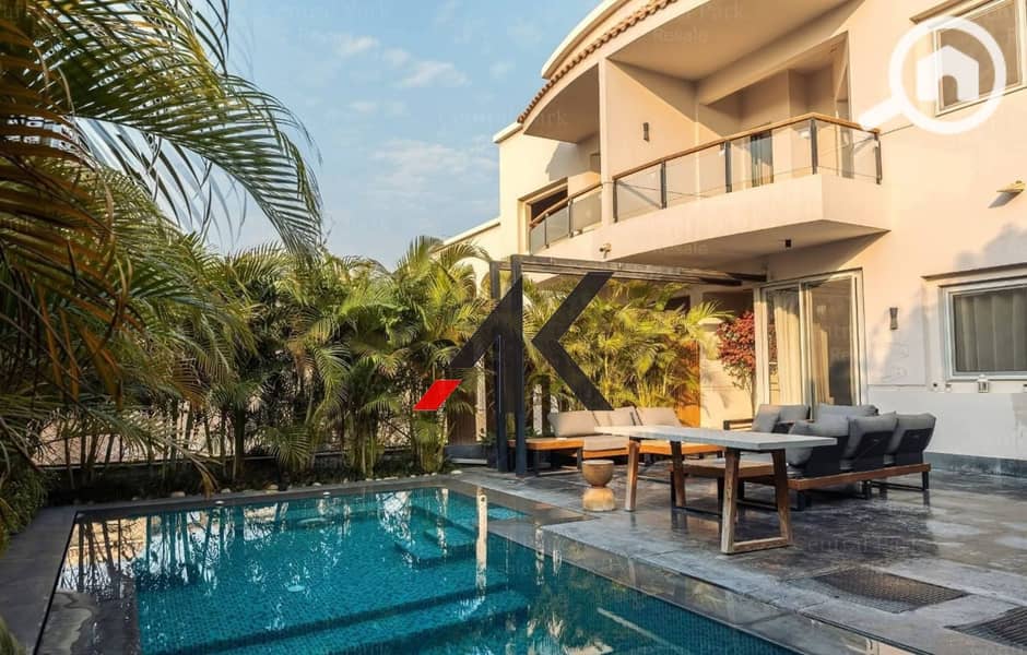 Luxurious Twin House with pool For Sale in Central Park - New Cairo - Ansicht 3