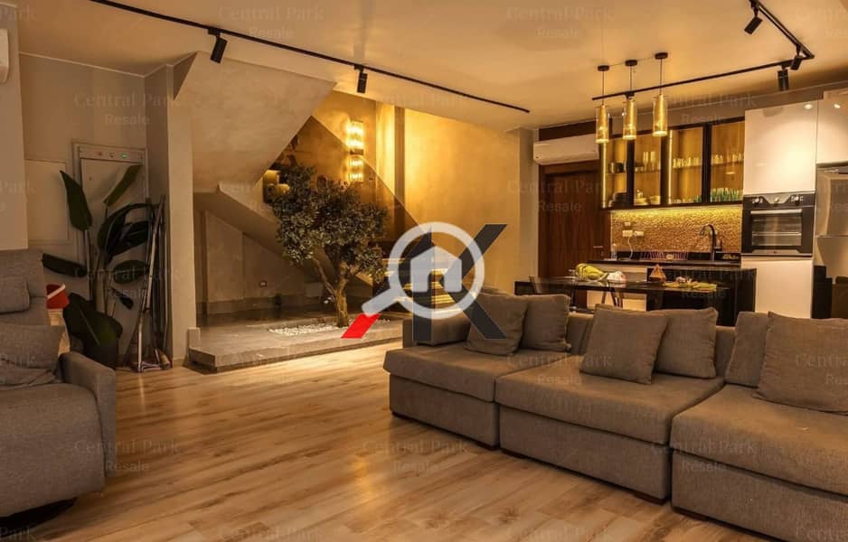 Luxurious Twin House with pool For Sale in Central Park - New Cairo - Ansicht 2
