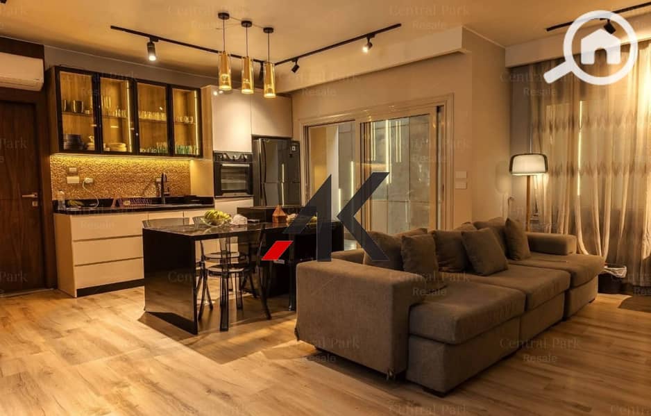 Luxurious Twin House with pool For Sale in Central Park - New Cairo - Mehr