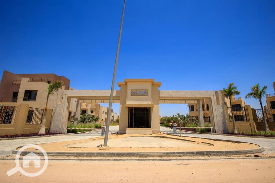 Twin villa for sale in Alma Compound Sheikh Zayed – pohled 4