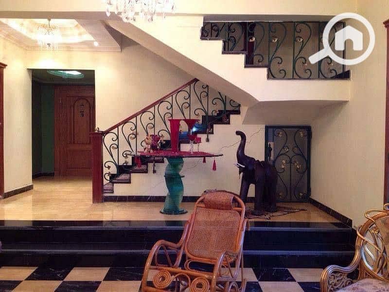 Standalone villa with swimming pool for sale in Hadayek El Mohandeseen compound Dorra El Sheikh Zayed finished and currently rented - Ansicht 5