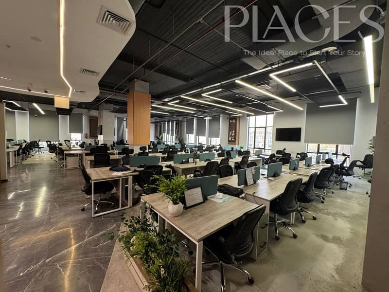 Office space for rent in a prime location, fully finished and furnished with office furniture, 800 square meters, suitable for companies – pohled 5