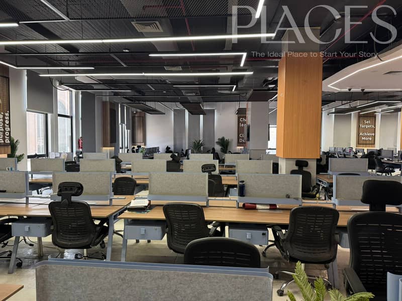 Office space for rent in a prime location, fully finished and furnished with office furniture, 800 square meters, suitable for companies – další