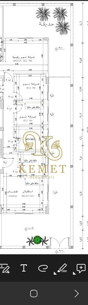 148 m ground floor with a private entrance in a prime location in Al-Narges New, at letter G – pohled 4
