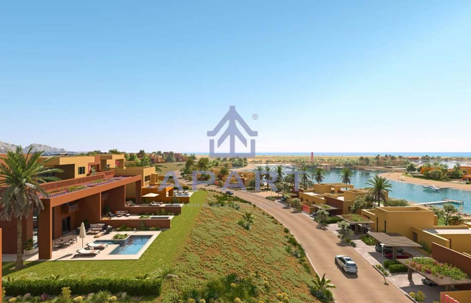 5 Bedrooms 350 sq.M Villa for sale 62,000,000 EGP in Fanadir Marina, Gouna, Red Sea