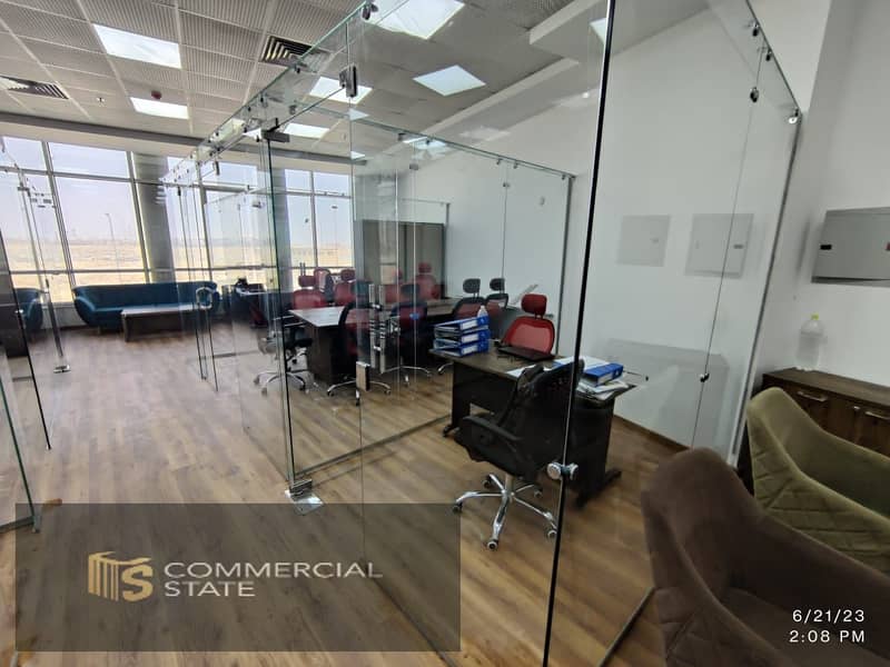 Ready to Move Office for Rent in Centro -New Cairo - Ansicht 3