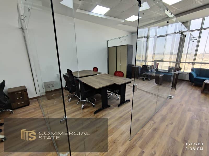 Ready to Move Office for Rent in Centro -New Cairo - Mehr
