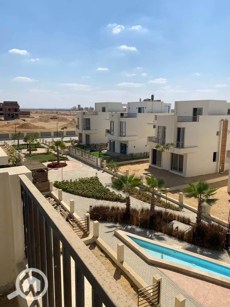 twinhouse for sale in lacville compound sheikh zayed ready to move semi finished prime location - Widok 3