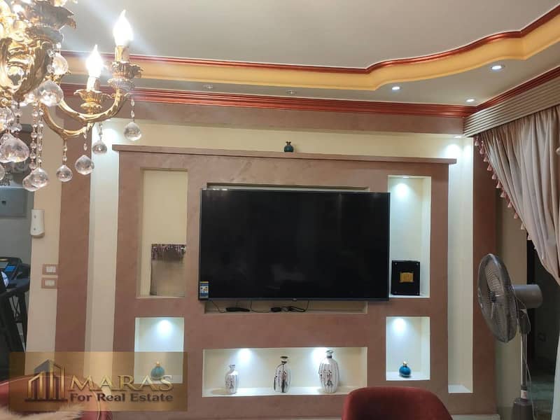 Apartment for Sale in Sarayat Maadi – 13 Makaper Street 140 Sqm Fourth Floor With Elevator Super Lux Finishing 3 Bedrooms 2 Bathrooms Ideal for Luxury - Vista 5