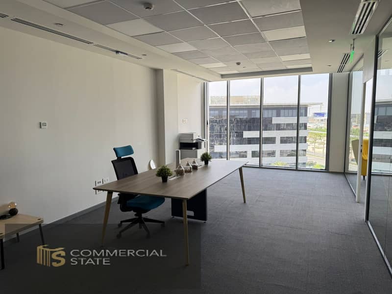 Finished Office at Cairo Festival City for Rent-New Cairo - Widok 2