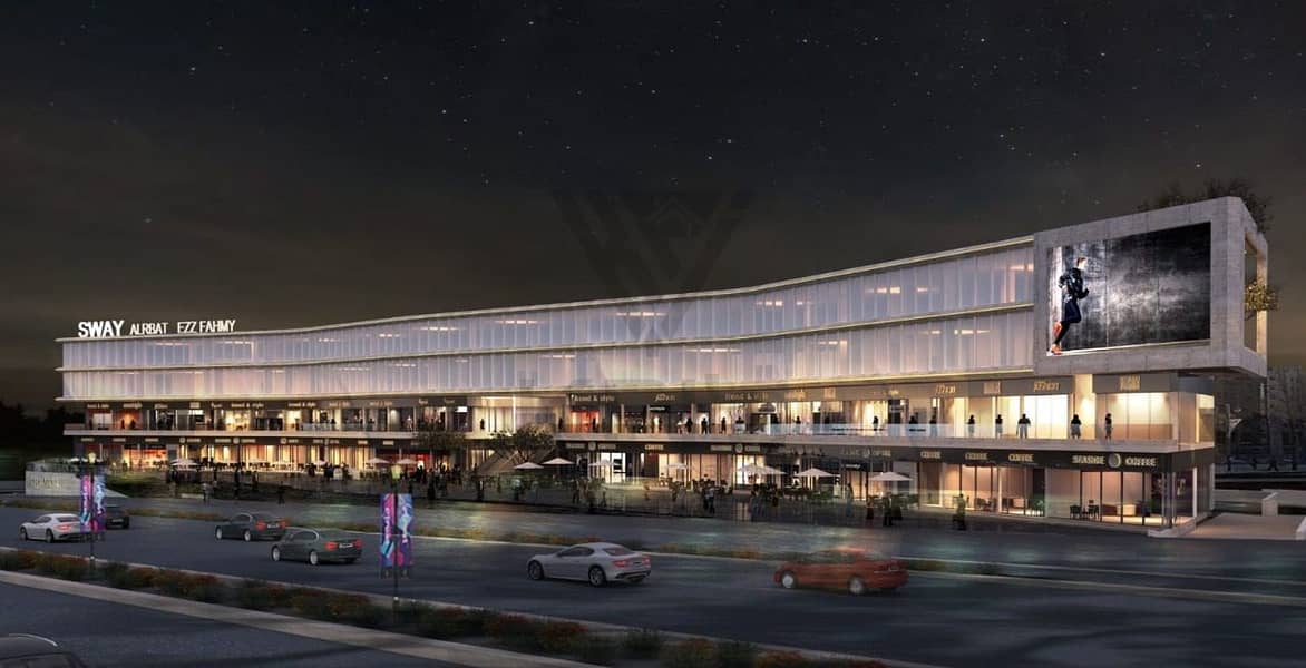 Office 197Meters for Rent Open Space On Mohamed Naguib Axis In Sway Mall - Ansicht 6