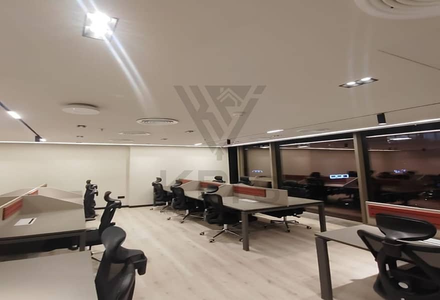 Office finished+AC`S 155SQM Rent in Waterway 5A Fifth Settlement – pohled 2