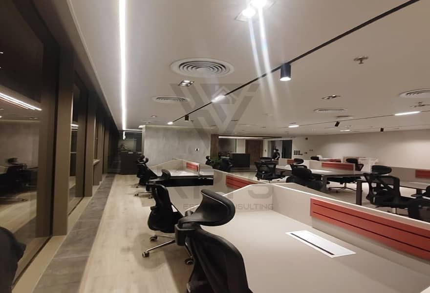 Office finished+AC`S 155SQM Rent in Waterway 5A Fifth Settlement – pohled 3