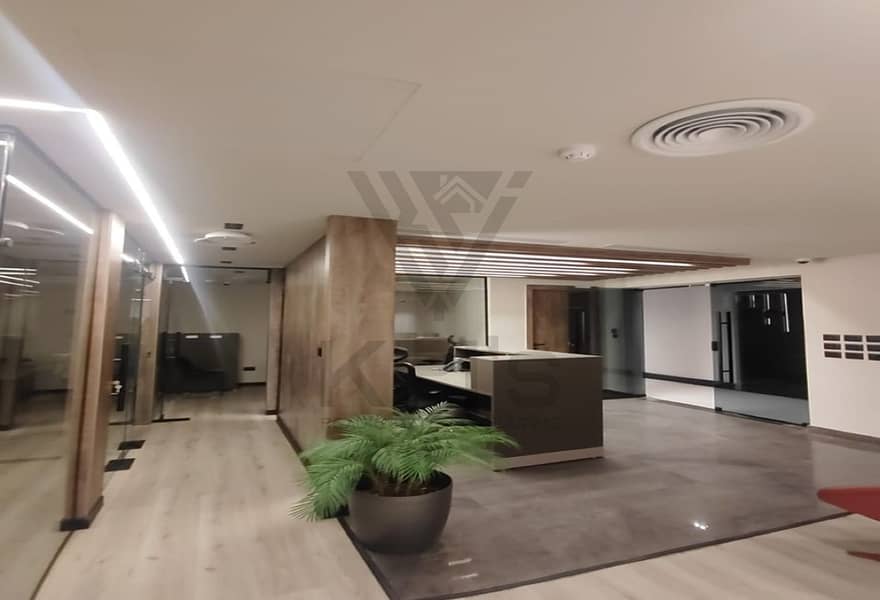 Office finished+AC`S 155SQM Rent in Waterway 5A Fifth Settlement – pohled 6