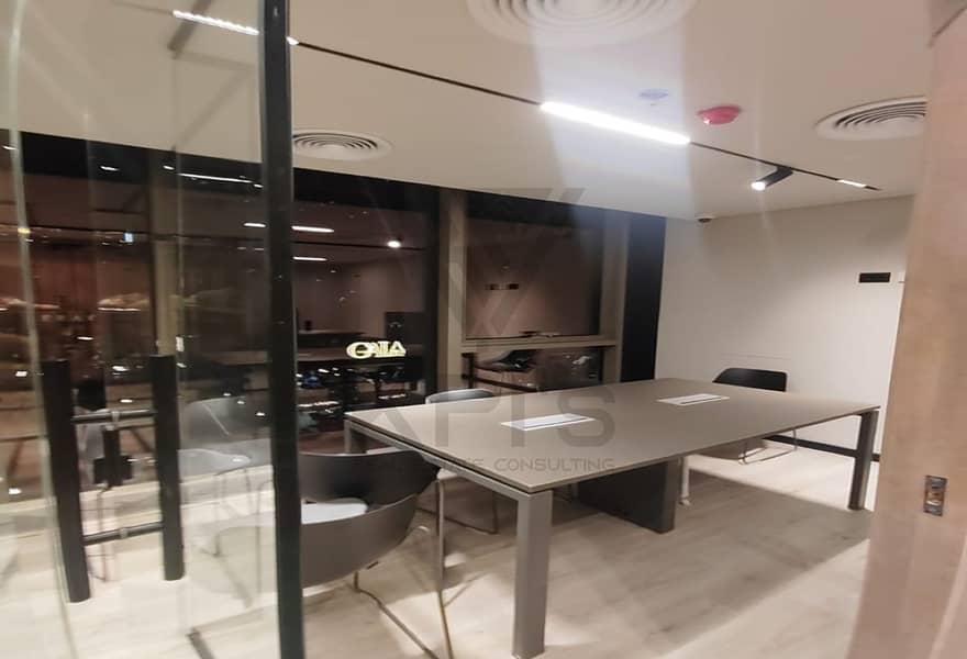 Office finished+AC`S 155SQM Rent in Waterway 5A Fifth Settlement – další