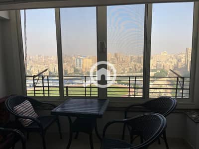 شقة 2 غرفة نوم للايجار في المهندسين، الجيزة - شقة للايجار مفروشة بالمهندسين غرفتين نوم احمد عرابى فيو نادى الترسانة