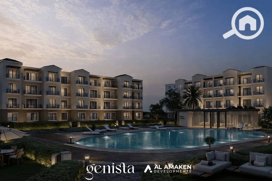 Enjoy tranquility and privacy and own a two-bedroom apartment in Genista near Mall of Arabia, July 26 Axis with a low down payment and the longest repayment period. - Ansicht 6