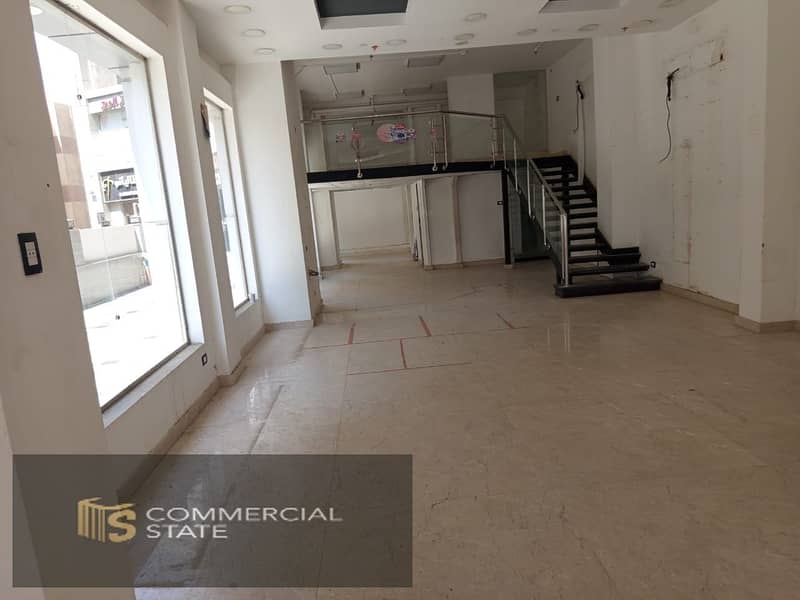 Finished Retail at North 90 for Rent 160m-New Cairo - Widok 2