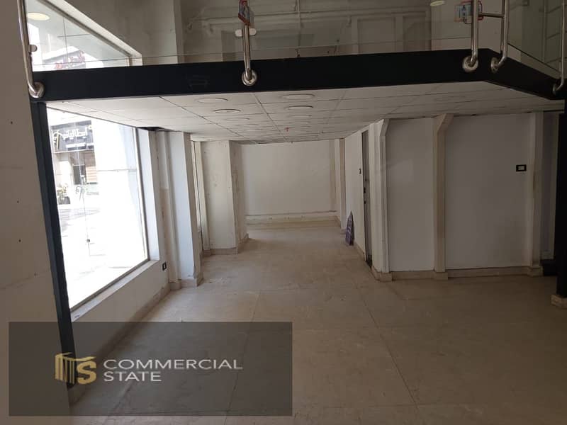 Finished Retail at North 90 for Rent 160m-New Cairo - Widok 4