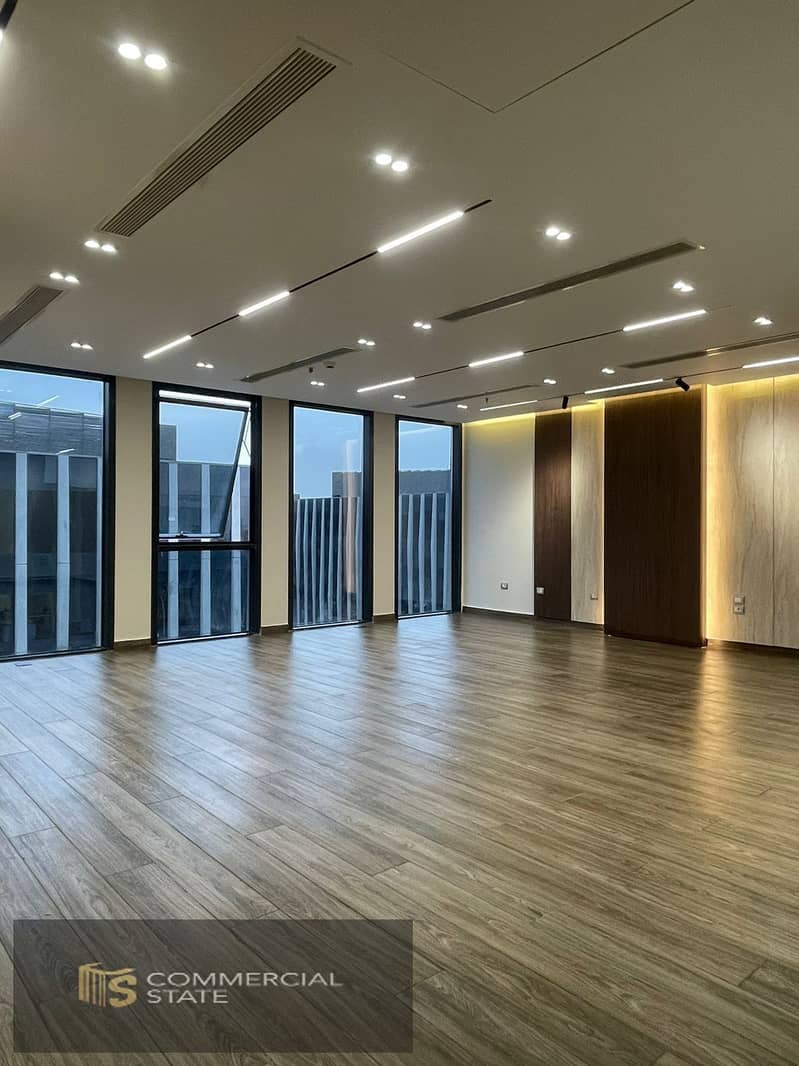 Finished Office at Sodic Eastown for Rent-New Cairo - Widok 5