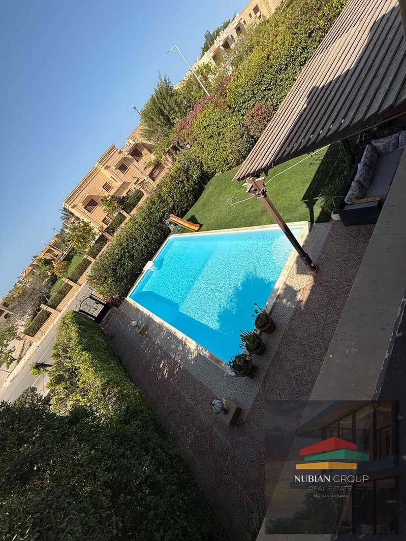 Villa for sale with a swimming pool, 1200m in Marina 6, a prime location, third number from the lake, fully furnished. - Ansicht 2