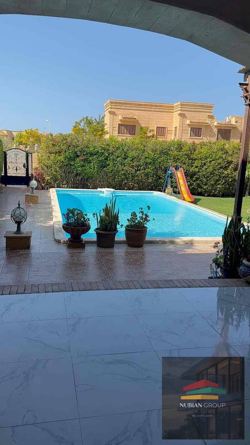 Villa for sale with a swimming pool, 1200m in Marina 6, a prime location, third number from the lake, fully furnished. - Ansicht 6