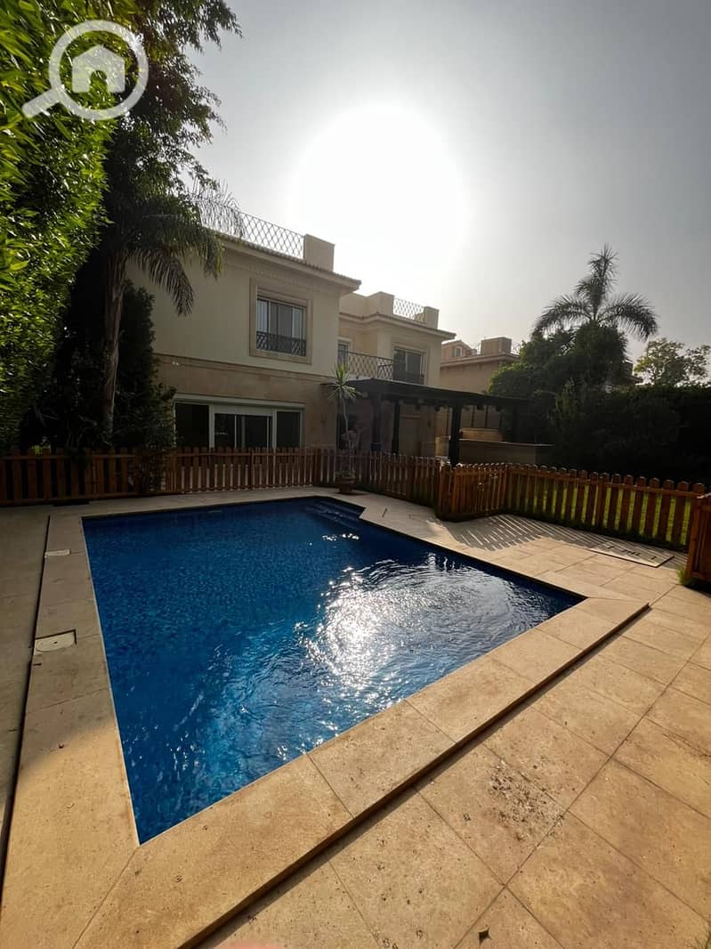 Villa for rent with a private swimming pool in Katameya Heights Compound - Ansicht 2