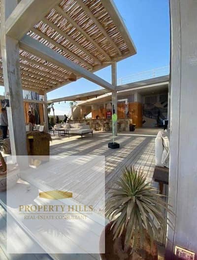 3 Bedroom Chalet for Sale in Ain Sukhna, Suez - Senior chalet with private pool ready for immediate delivery