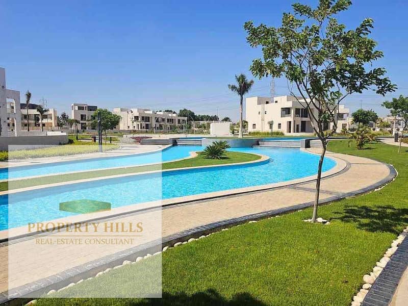 Townhouse for sale, immediate delivery in the most distinctive compound, View on Landscape - Widok 4
