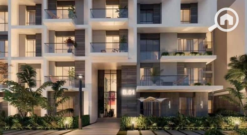 Apartment for sale in a prime location overlooking the landscape in Terrace El Sheikh Zayed compound, next to Arkan Mall. - Ansicht 5