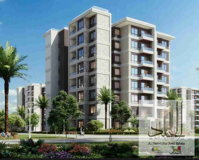 1 Bedrooms 67 sq.M Apartment for sale 3,000,000 EGP in Noor City, New Capital City, Cairo