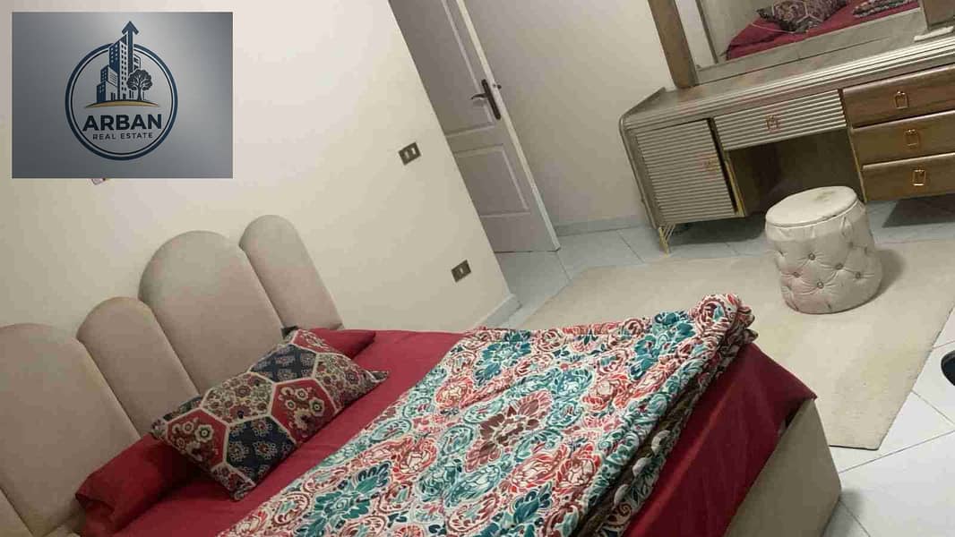 Luxurious furnished apartment in Baron Compound on the Zahraa El Maadi ring road, prime location next to all services, restaurants, and transportation. – pohled 5