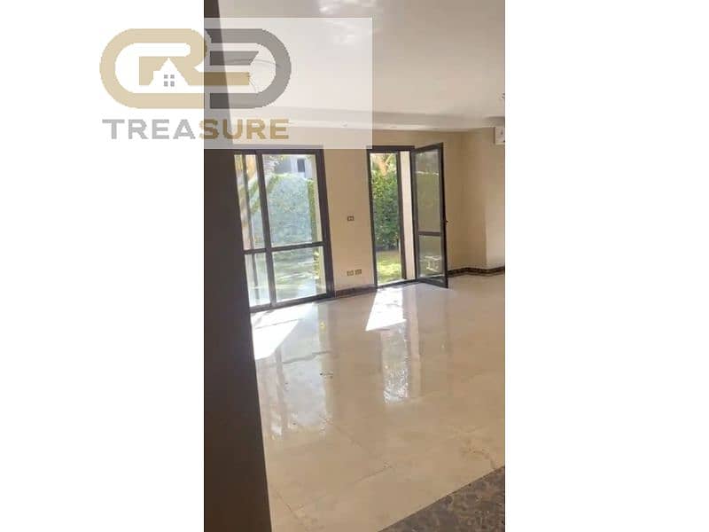 semi furnished Duplex with garden for rent in Eastown - new cairo - Widok 3