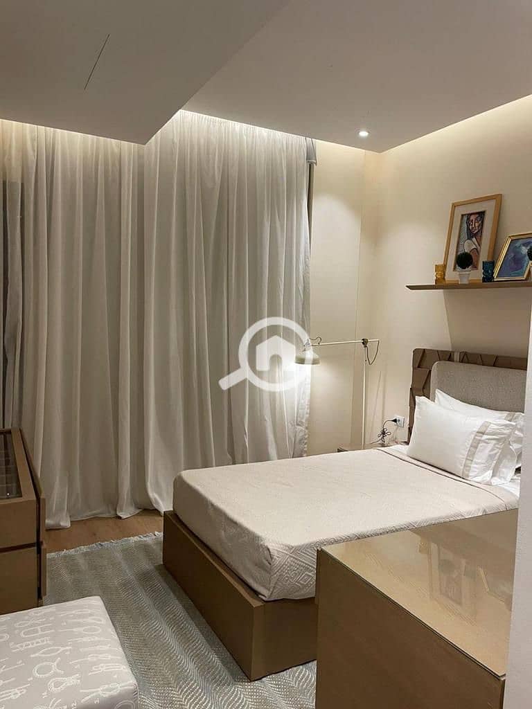 For sale, a duplex with immediate delivery finished, and a private garden in Trio Gardens, Sur F Sur, Palm Hills - Więcej