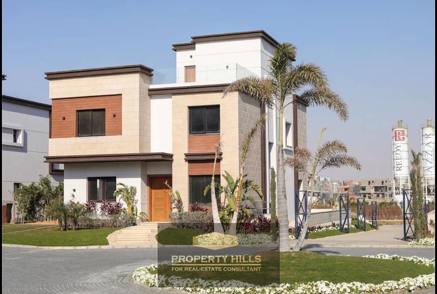 Panoramic villa 212 meters with private swimming pool in Dijar AZZAR compound next to Mivida Emmar and AUC – pohled 5