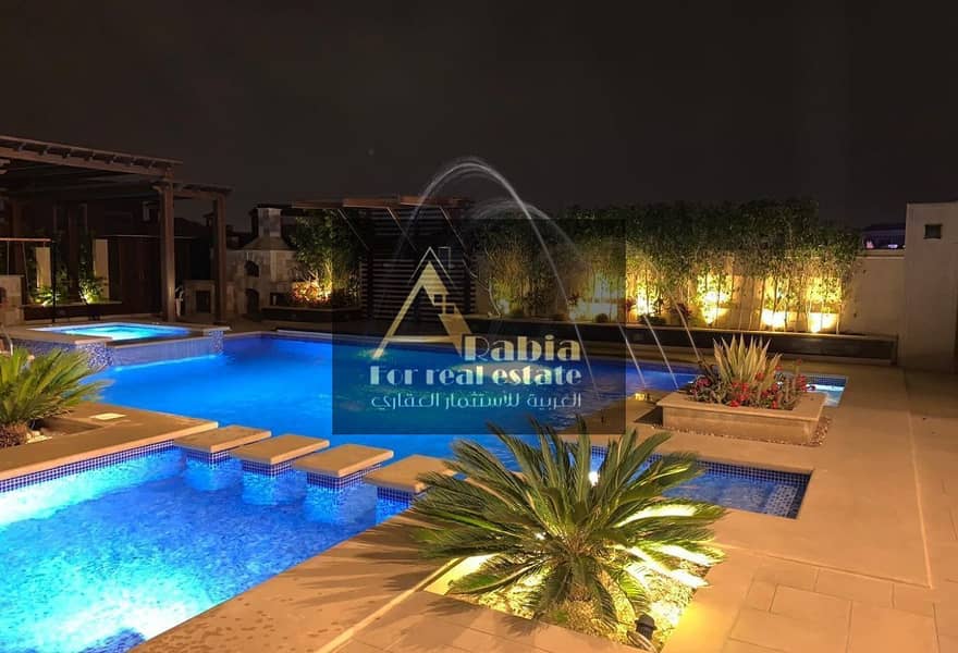 Fully finished villa in Les Compound swimming pool – pohled 2