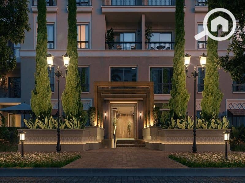 8 Village West Entrance-Night. jpg