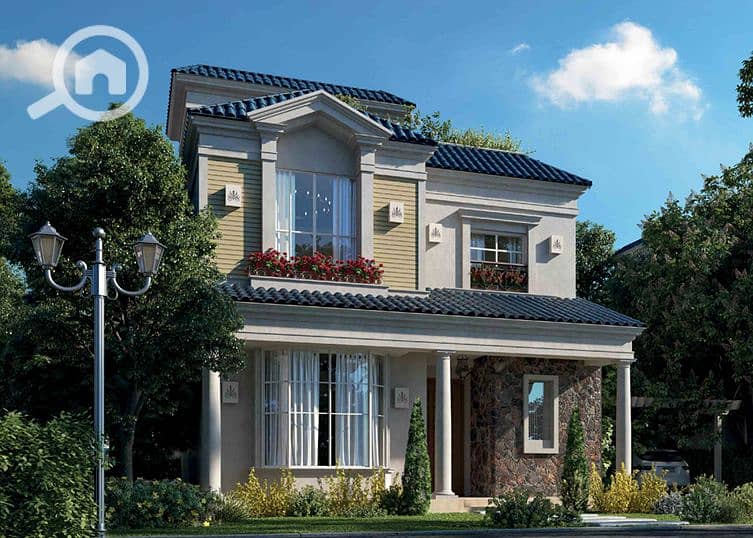 Fully finished villa for sale with immediate delivery in Mountain View 4, October - Fler