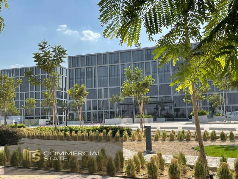 Finished Office 96m at Cairo Festival City for Rent -New Cairo - Widok 6