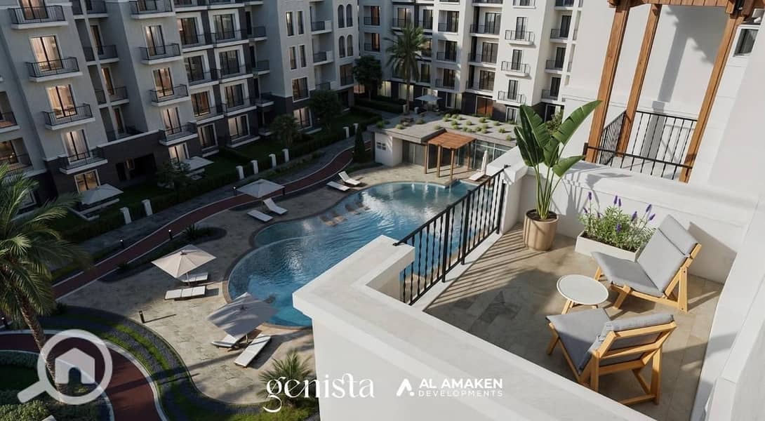 For sale apartment with installment plan up to 10 years in a prime location sheikh zayed near to elnady elahly - Widok 6