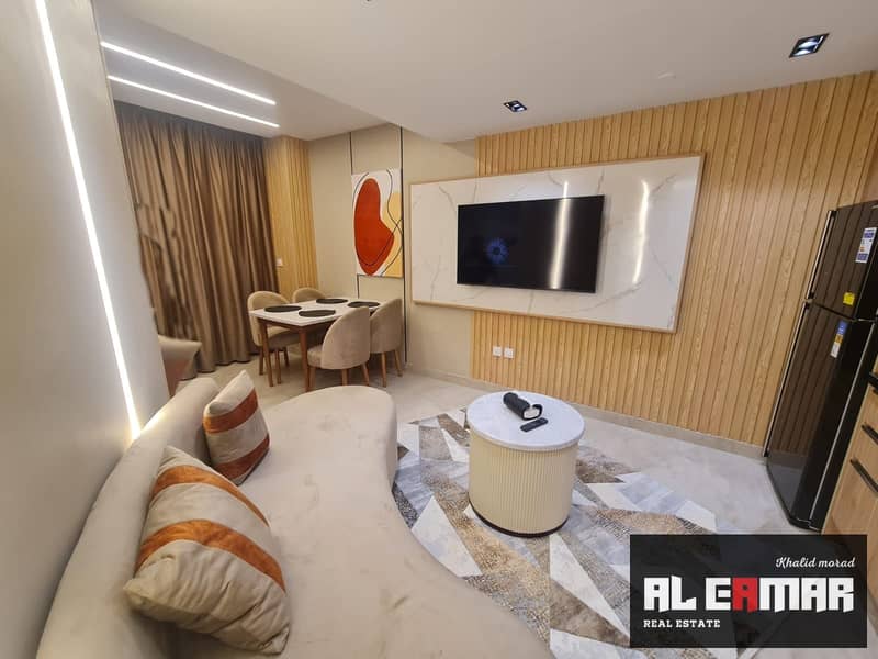 Studio apartment for rent in Z West, 12th floor, furnished, modern design – pohled 2