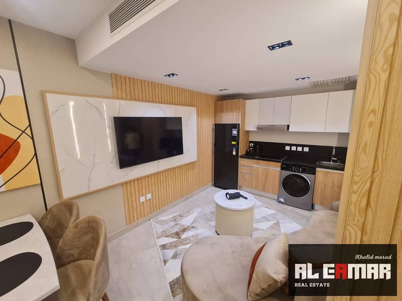 Studio apartment for rent in Z West, 12th floor, furnished, modern design – pohled 3