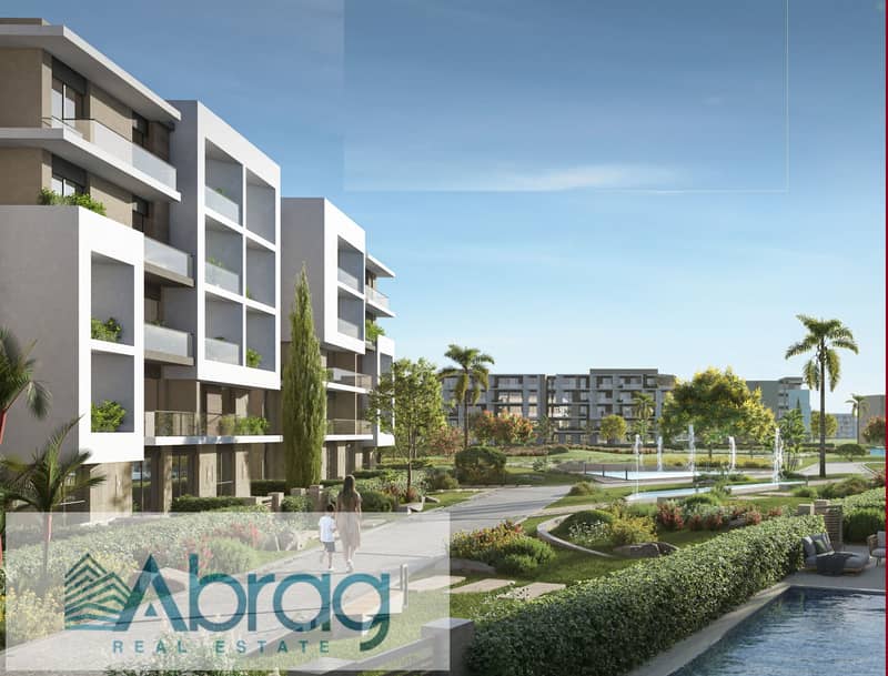 For sale 176 sqm apartment 3 rooms, installments 2030, Terrace Compound, Sheikh Zayed - Mehr