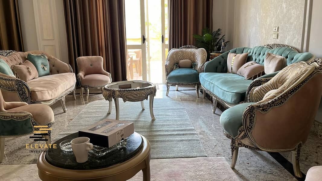 Twin house villa for rent furnished in Palma Waterway 2 Compound, Fifth Settlement - Ansicht 3