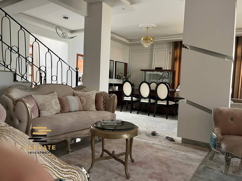Twin house villa for rent furnished in Palma Waterway 2 Compound, Fifth Settlement - Ansicht 6